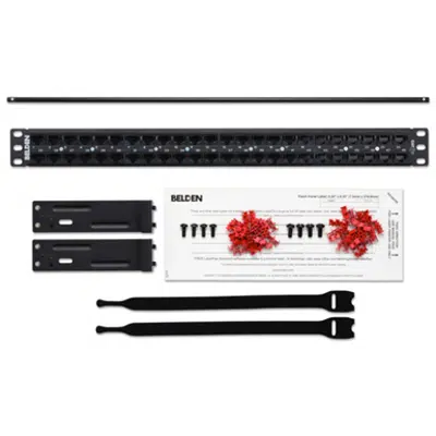 Obrázek pro CAT 6 UHD Patch Panel (Jacks), 48-port, 1U
