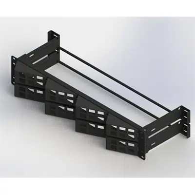 Image for KeyConnect AngleFlex Patch Panel, 48-port, 2U