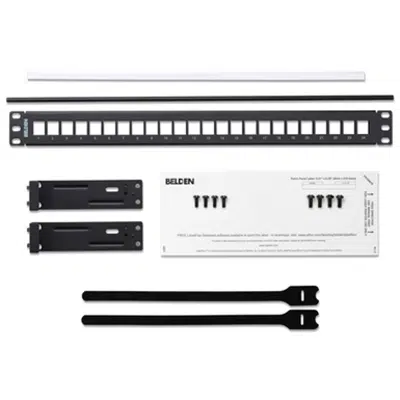 Obrázek pro KeyConnect Patch Panel (Flat), 24-port, 1U