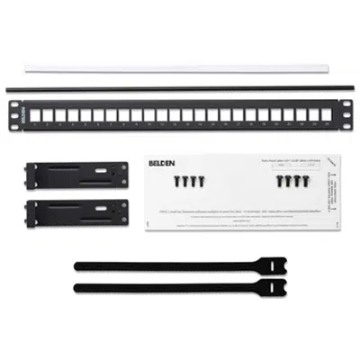 Image for KeyConnect Patch Panel (Flat), 24-port, 1U