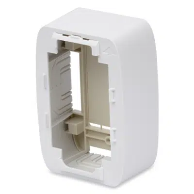 Image for MediaFlex Rounded Edge Surface Adapter Boxes, Single-Gang
