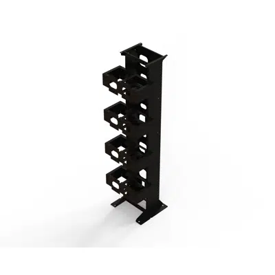 AX102073 - GigaBix Distribution Frame, Black图像
