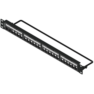 Image for REVConnect Patch Panel, 24-port, 1U, Black