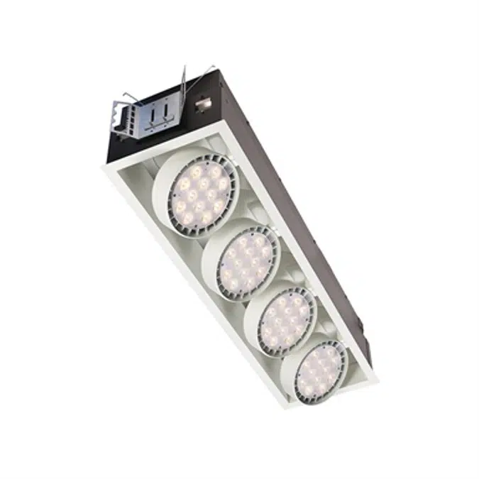 BIM objects - Free download! Spot LED Recessed Multiple | BIMobject
