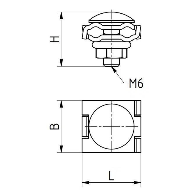 Gitterbahn-Eckverbinder inkl. Schrauben gvz