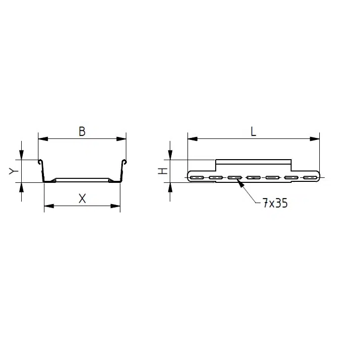 Multibahn-Segment 100 x 60 A4, 1.4404