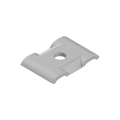 Image for U-Konterplatte A4, 1.4404