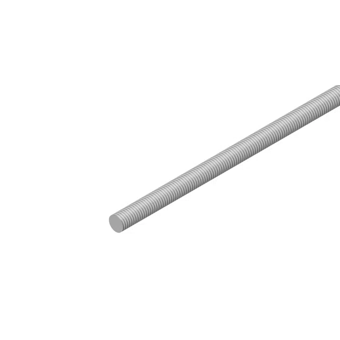 BIM objects - Free download! Gewindestange M10 x 1000 -4.6 gvz | BIMobject