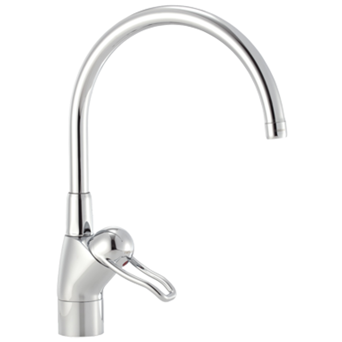 9000 Kitchen Mixer with high C spout