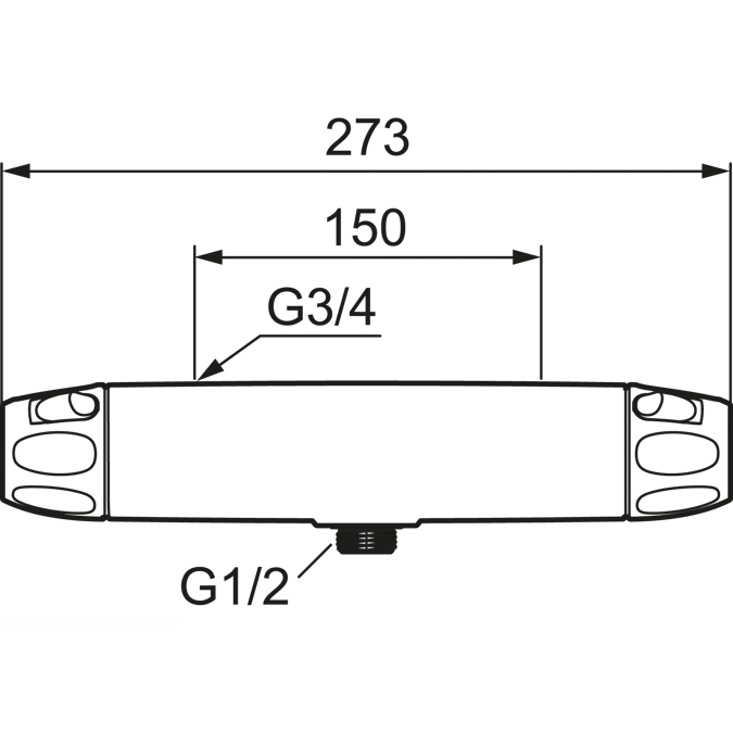 9000XE Shower mixer