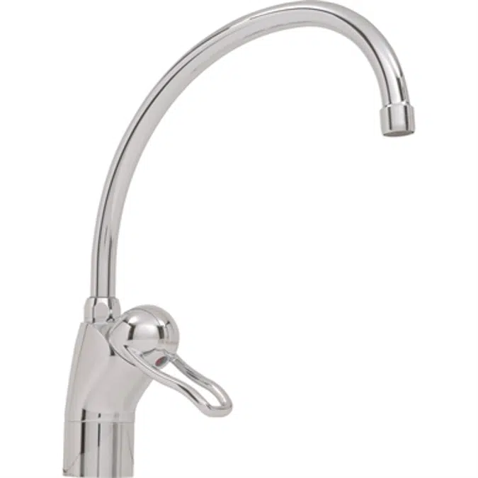 9000 Kitchen Mixer with high J spout