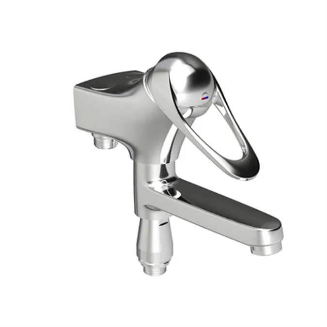 9000E Flushing Mixer w bathspout 40 c/c