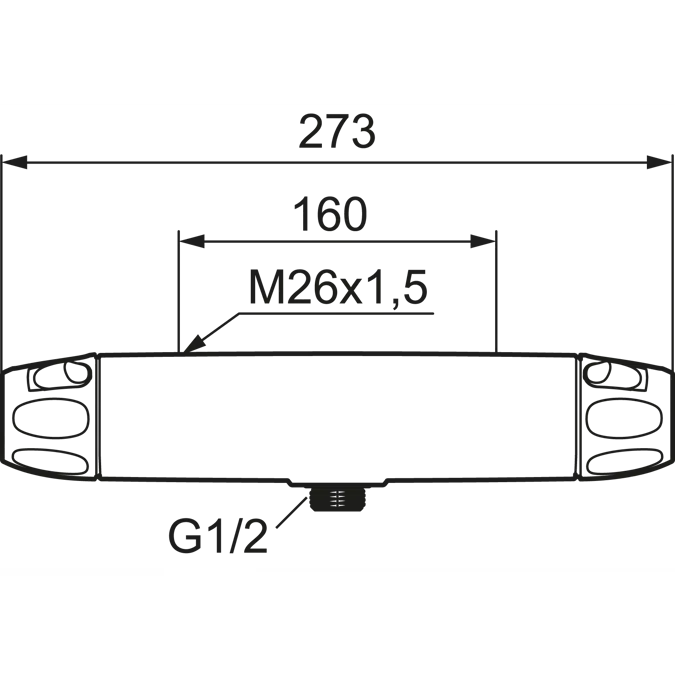 9000XE Shower mixer