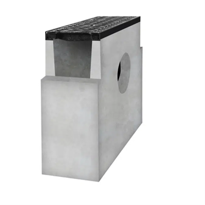 Concrete trash box V150 class D400
