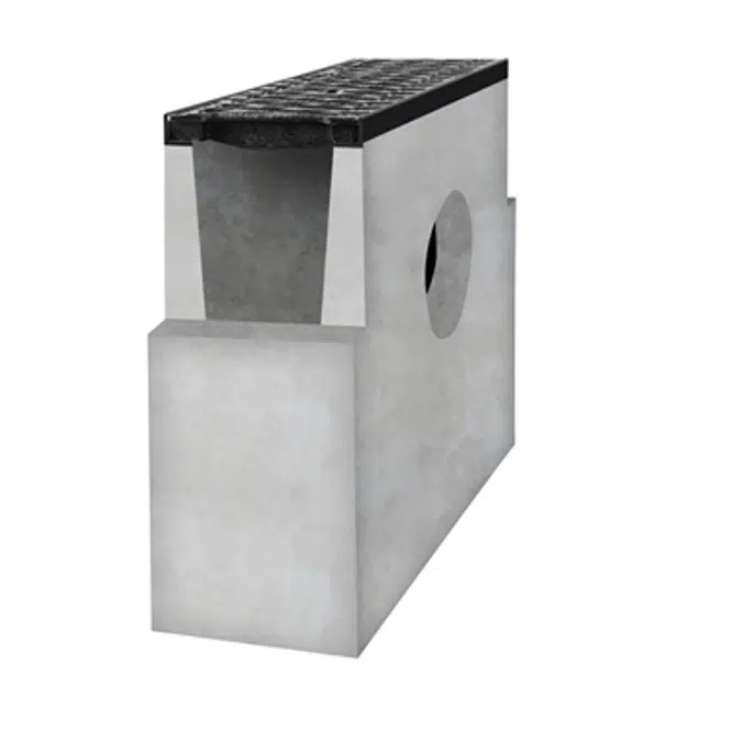 Concrete trash box V150 class D400