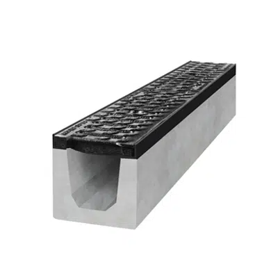 Image for Concrete drainage channel V100 class D400