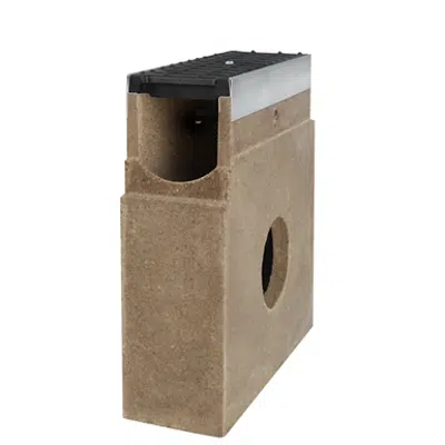 Image pour Polymer concrete trash box V100 class B125