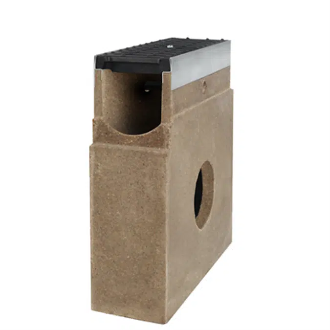 Polymer concrete trash box V100 class B125