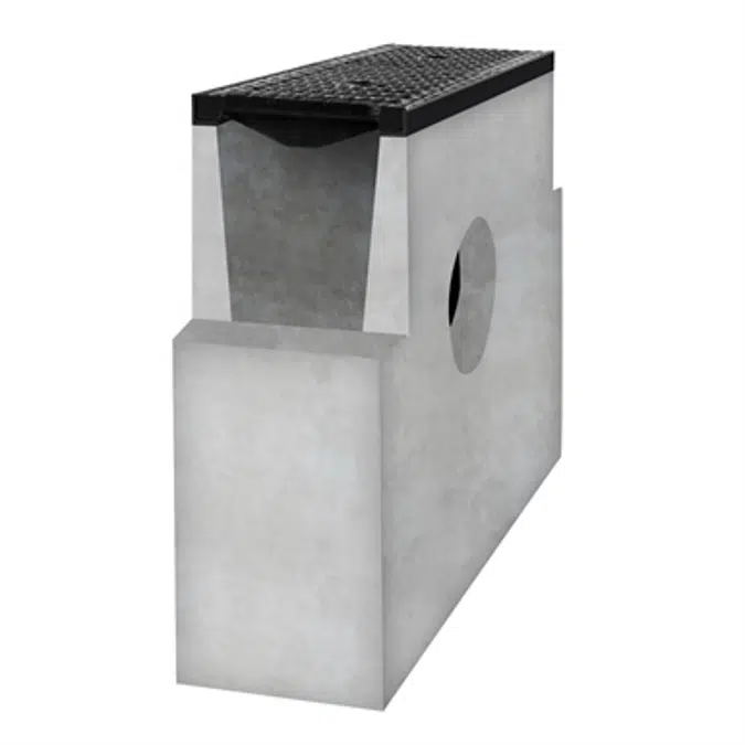 Concrete trash box V200 class D400