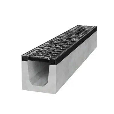 billede til Concrete drainage channel V100 class B125