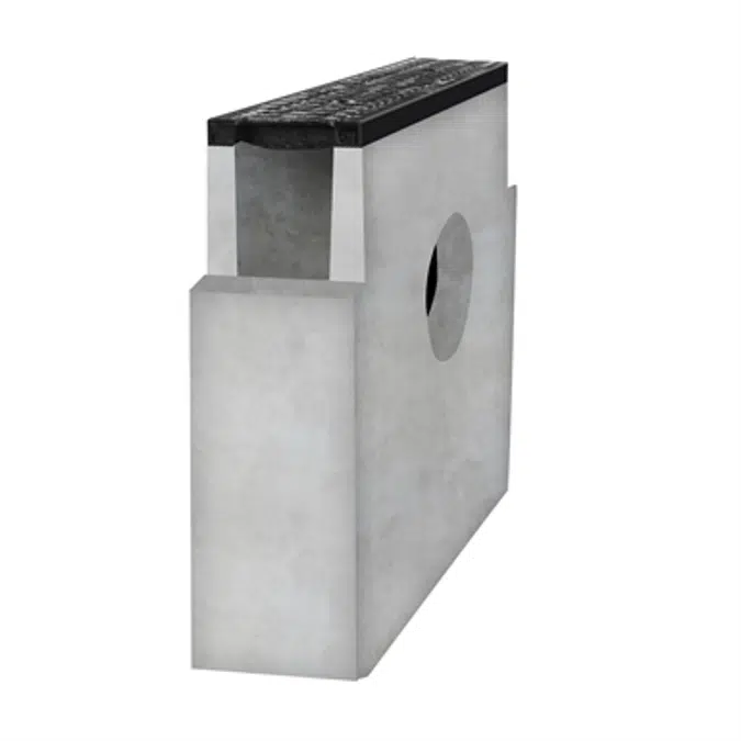 Concrete trash box V100 class D400