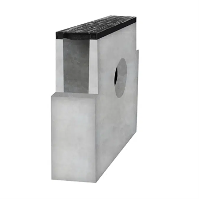 Concrete trash box V100 class D400