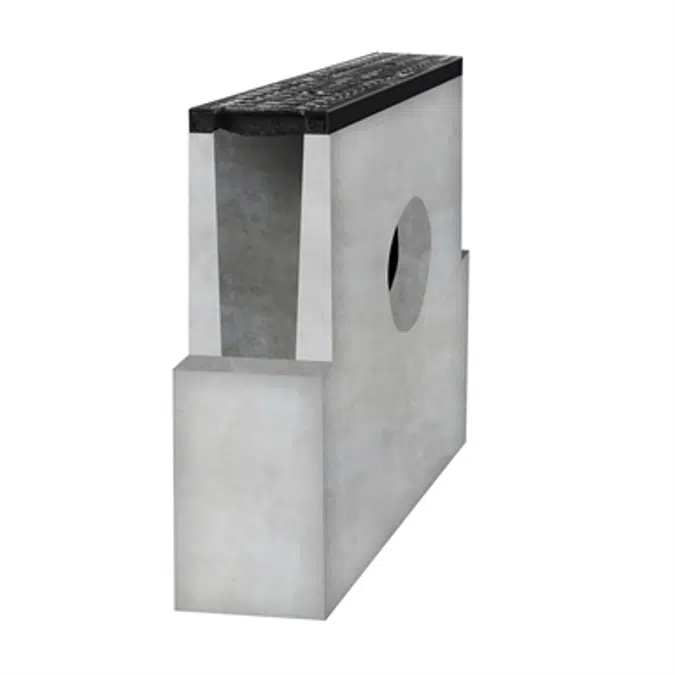 Concrete trash box V100 class D400