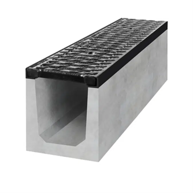 Concrete drainage channel V150 class B125