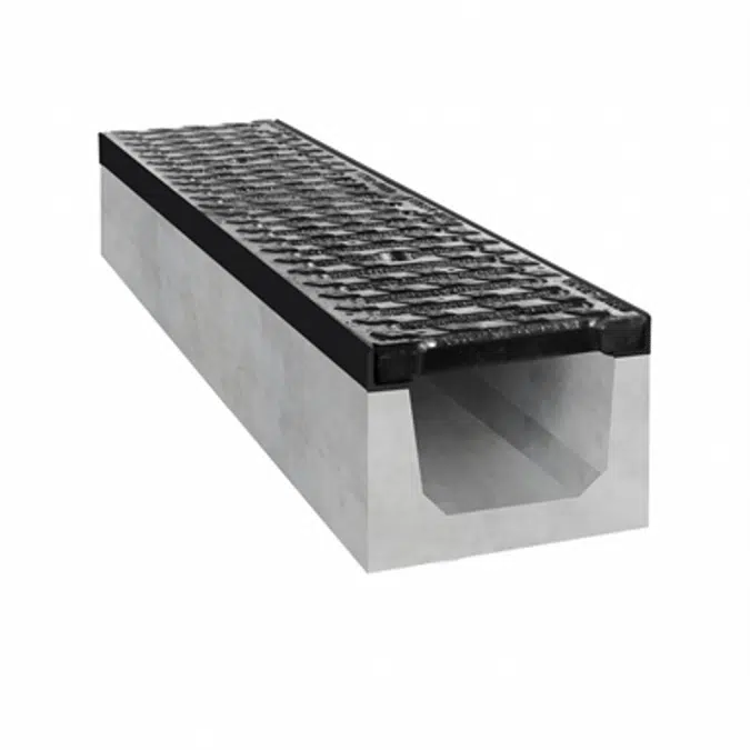 Concrete drainage channel V150 class B125