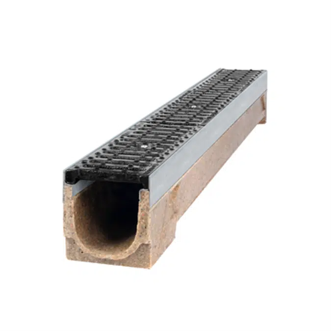 Polymer concrete drainage channel V100 class C250