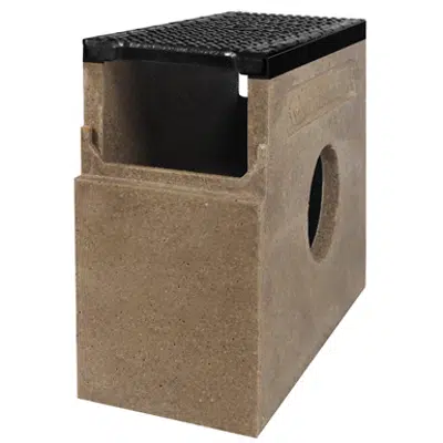 Image pour Polymer concrete trash box V150 class B125