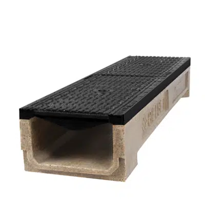 imagem para Polymer concrete drainage channel V200 class D400