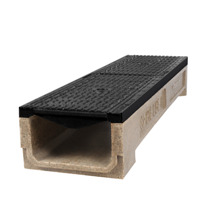 Image for Polymer concrete drainage channel V200 class D400