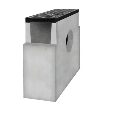 Image pour Concrete trash box V150 class B125