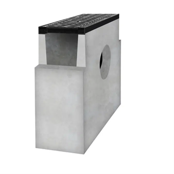 Concrete trash box V150 class B125