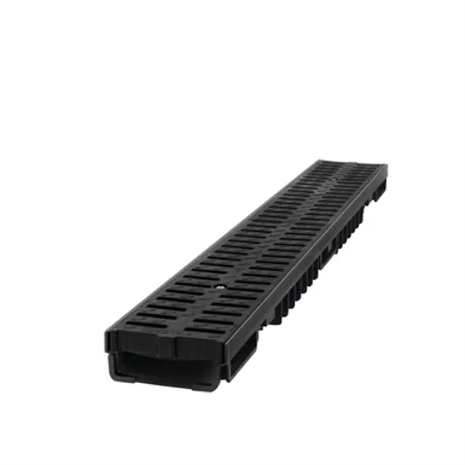 Plastic channel PP V100 class B125