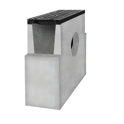 billede til Concrete Monolite Trash Box TC class D400