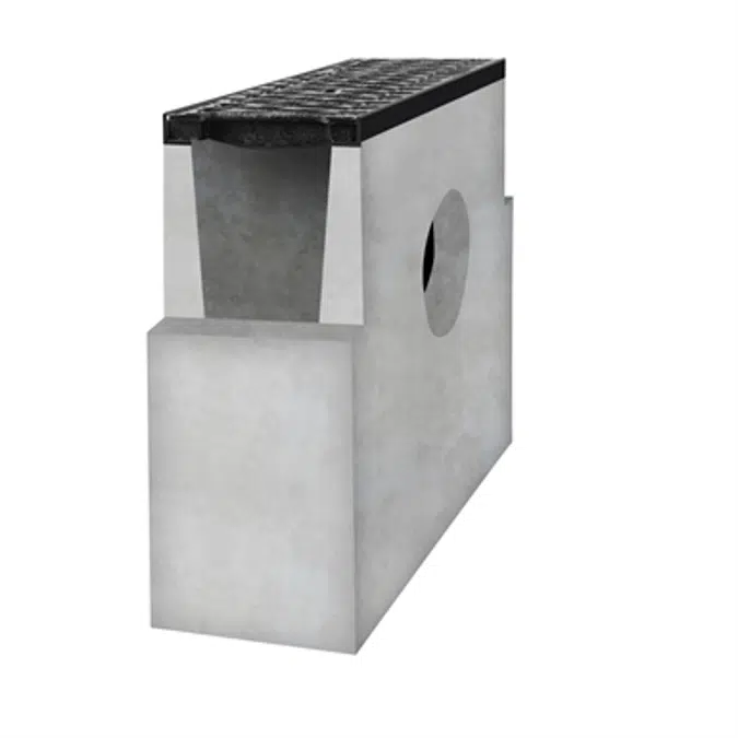 Concrete Monolite Trash Box TC class D400