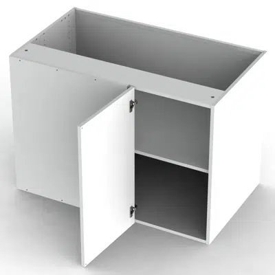 Corner base cabinet 80cm(100cm) Line (2060080) 이미지