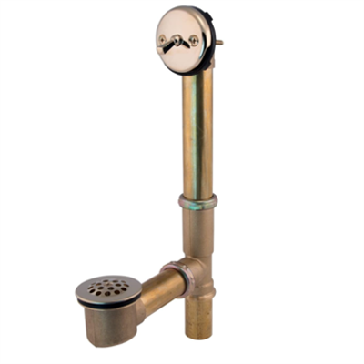 Image for American Valve 1.5in Bath Drain with Trip Lever