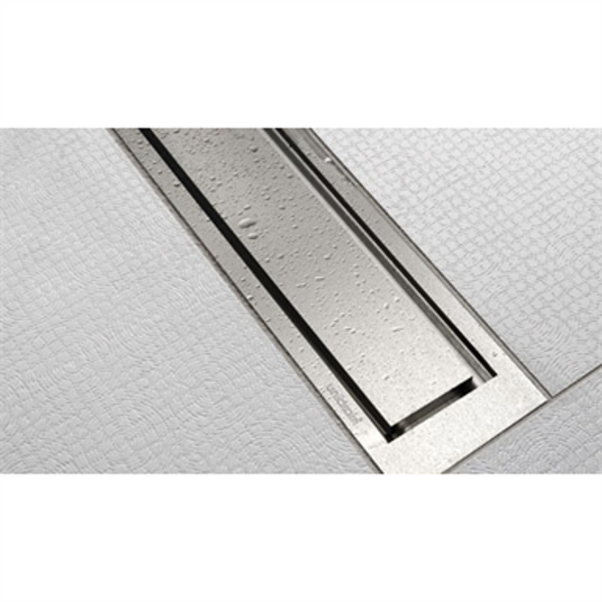 BIM objects Free download! ﻿Linear shower drain Freestanding