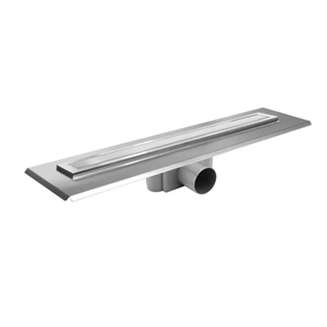 ﻿Linear shower drain - Free-standing - HighLine