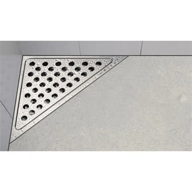 Corner shower drain - ClassicLine