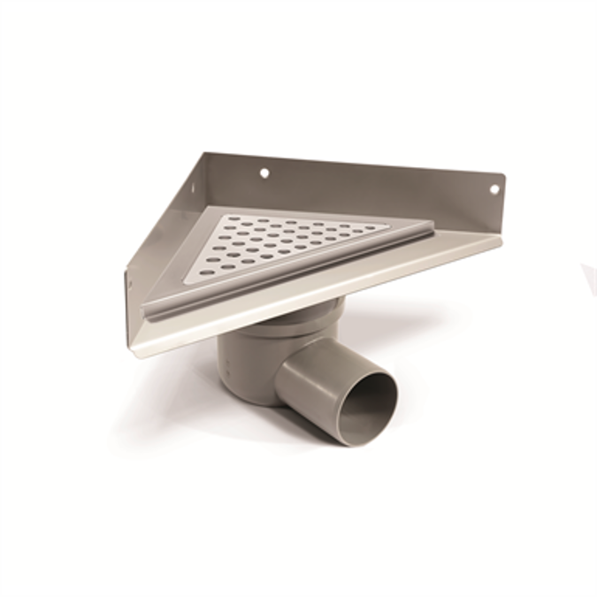 BIM 객체 무료로 다운로드하세요! Corner shower drain ClassicLine BIMobject