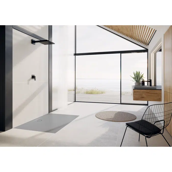 SUPERPLAN ZERO WITH TRAY SUPPORT EXTRA FLAT 700x1500 Mod. 1582-5