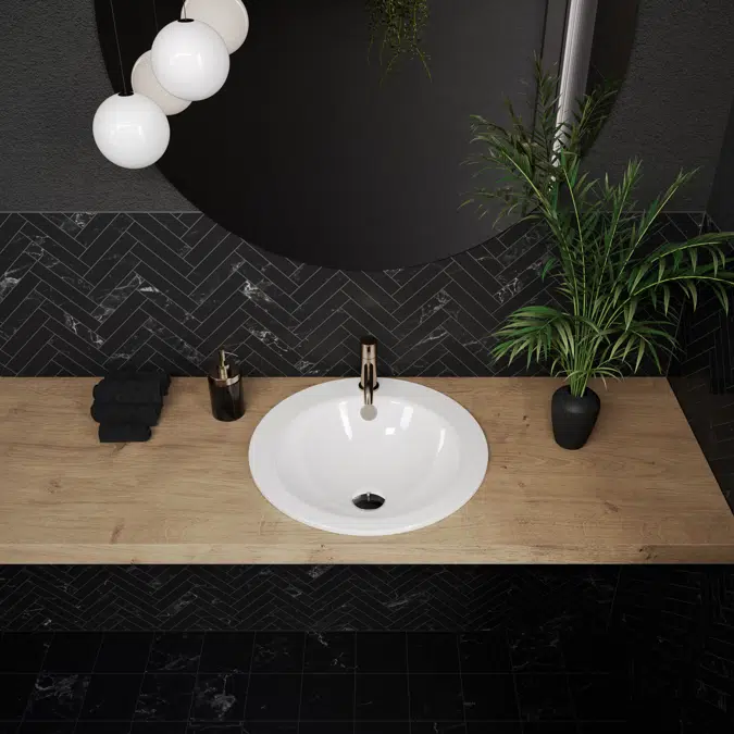 OBJECT R BUILT-IN WASHBASIN Ø475 Mod. 3199