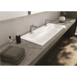 cono built-in double washbasin 1200x500x14 mod. 3082-d