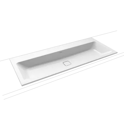 Image for CONO BUILT-IN DOUBLE WASHBASIN 1200x500x14 Mod. 3082-D