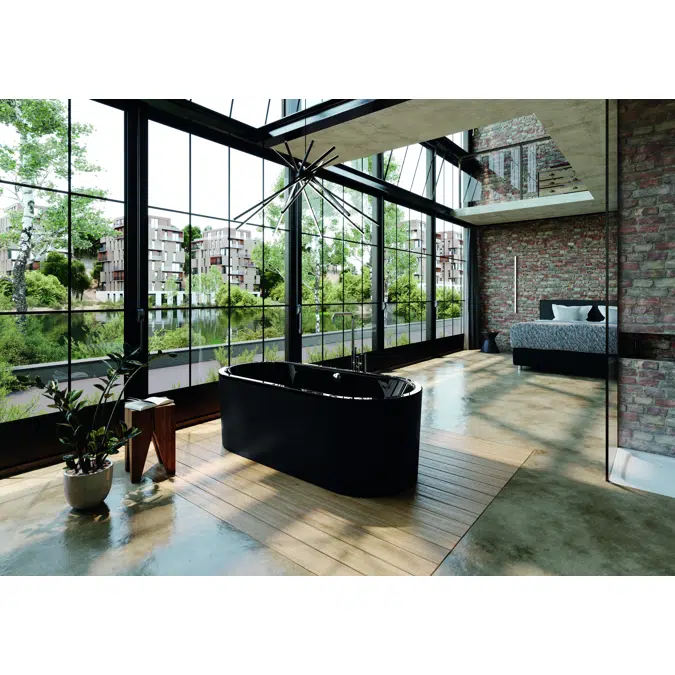 CLASSIC DUO OVAL freestanding 1800x800x420 Mod. 111-7