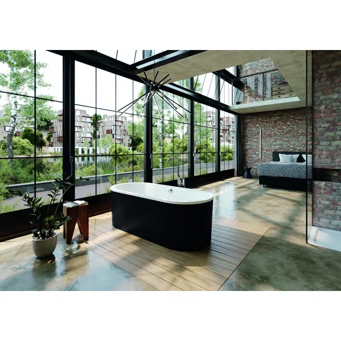 CLASSIC DUO OVAL freestanding 1800x800x420 Mod. 111-7